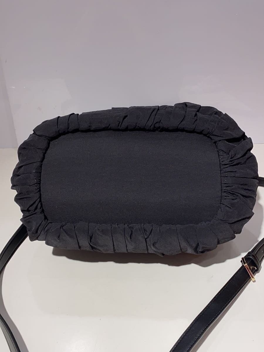 LANVIN en Bleu Graceful 2-Way Shoulder Bag BLK 4