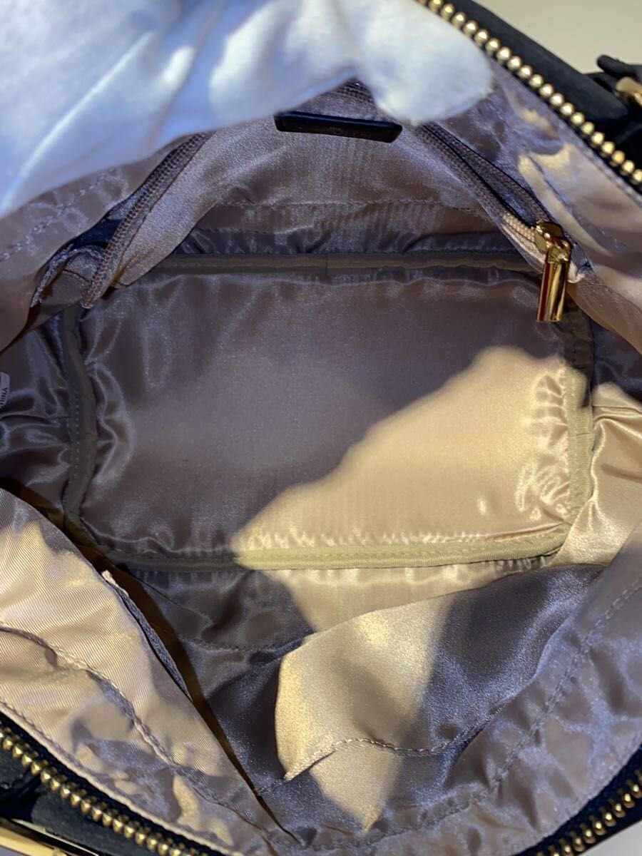 LANVIN en Bleu Graceful 2-Way Shoulder Bag BLK 6