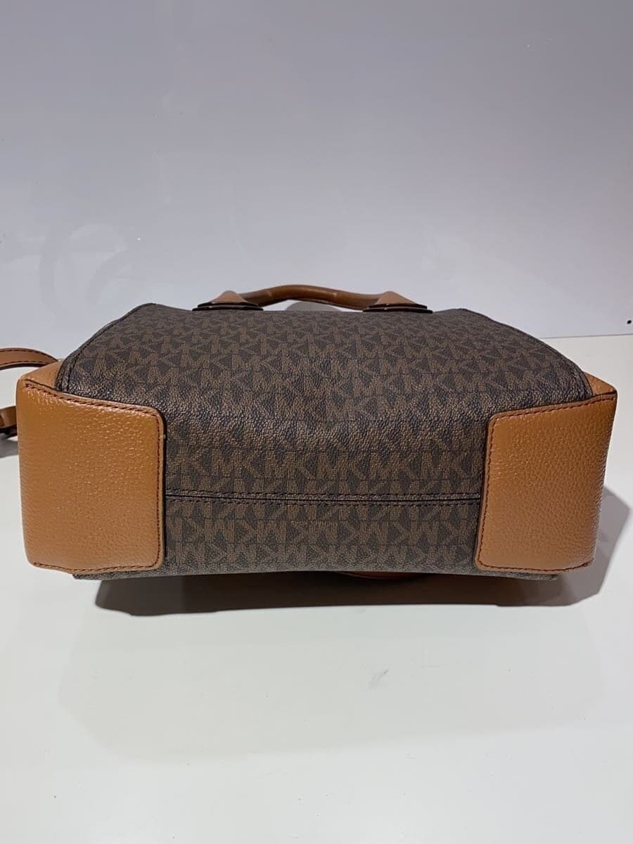 MICHAEL KORSMERCER Top Zip 2-Way Shoulder Bag BRW All Over Pattern 35F2GM9S1B 4