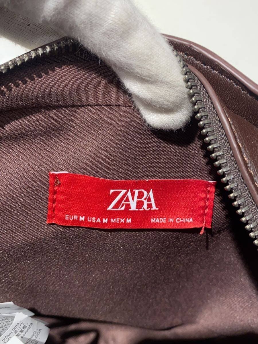 ZARA Shoulder Bag Polyester BRW Print 3699 420 202 5