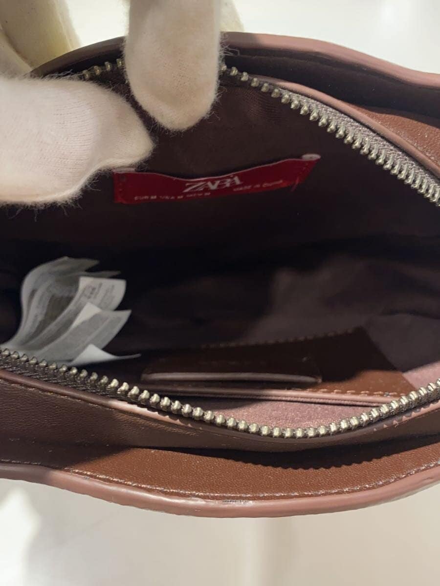 ZARA Shoulder Bag Polyester BRW Print 3699 420 202 6