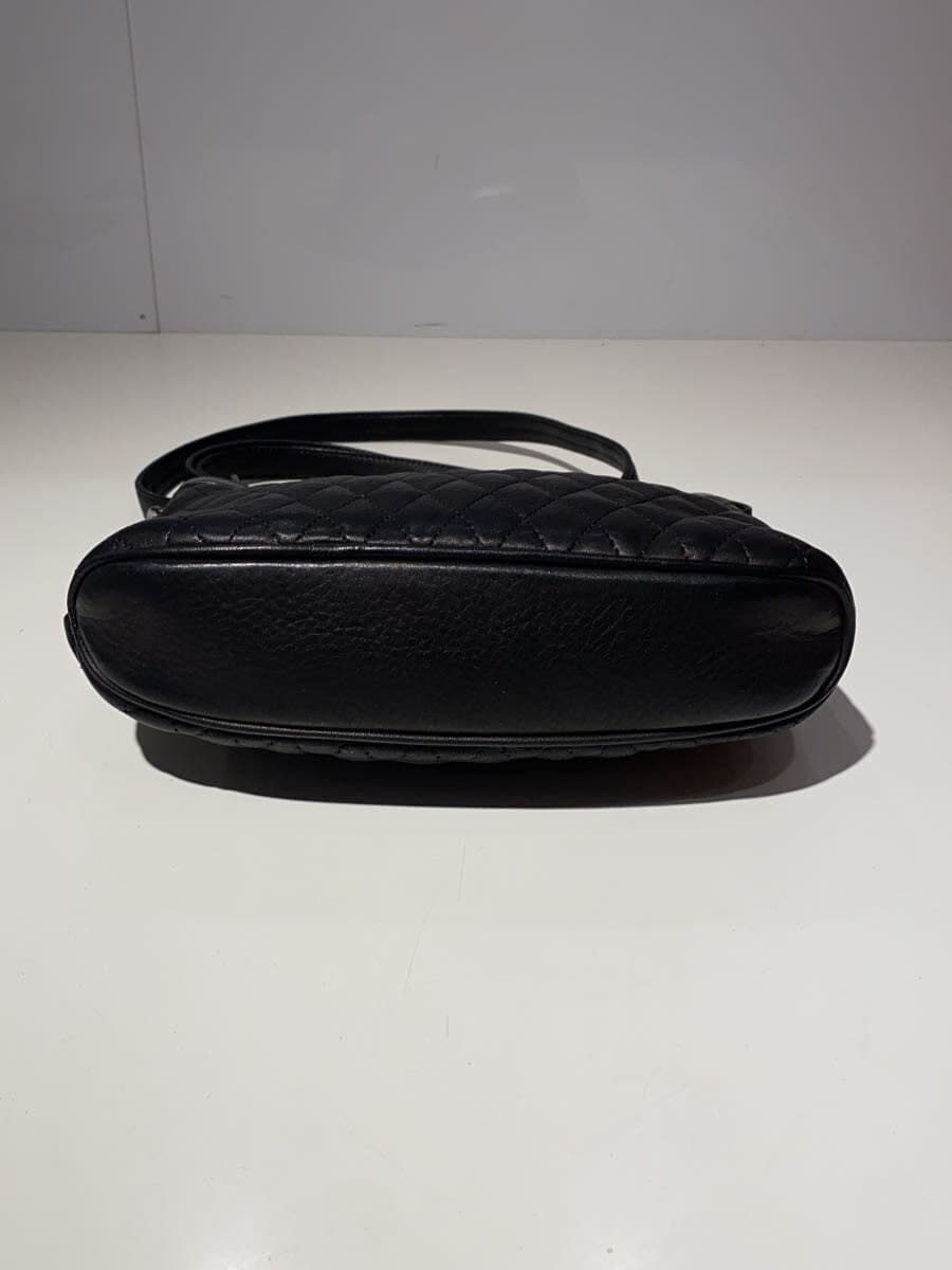 DAYSART Sacoche Quilted Pattern Shoulder Bag BLK 4