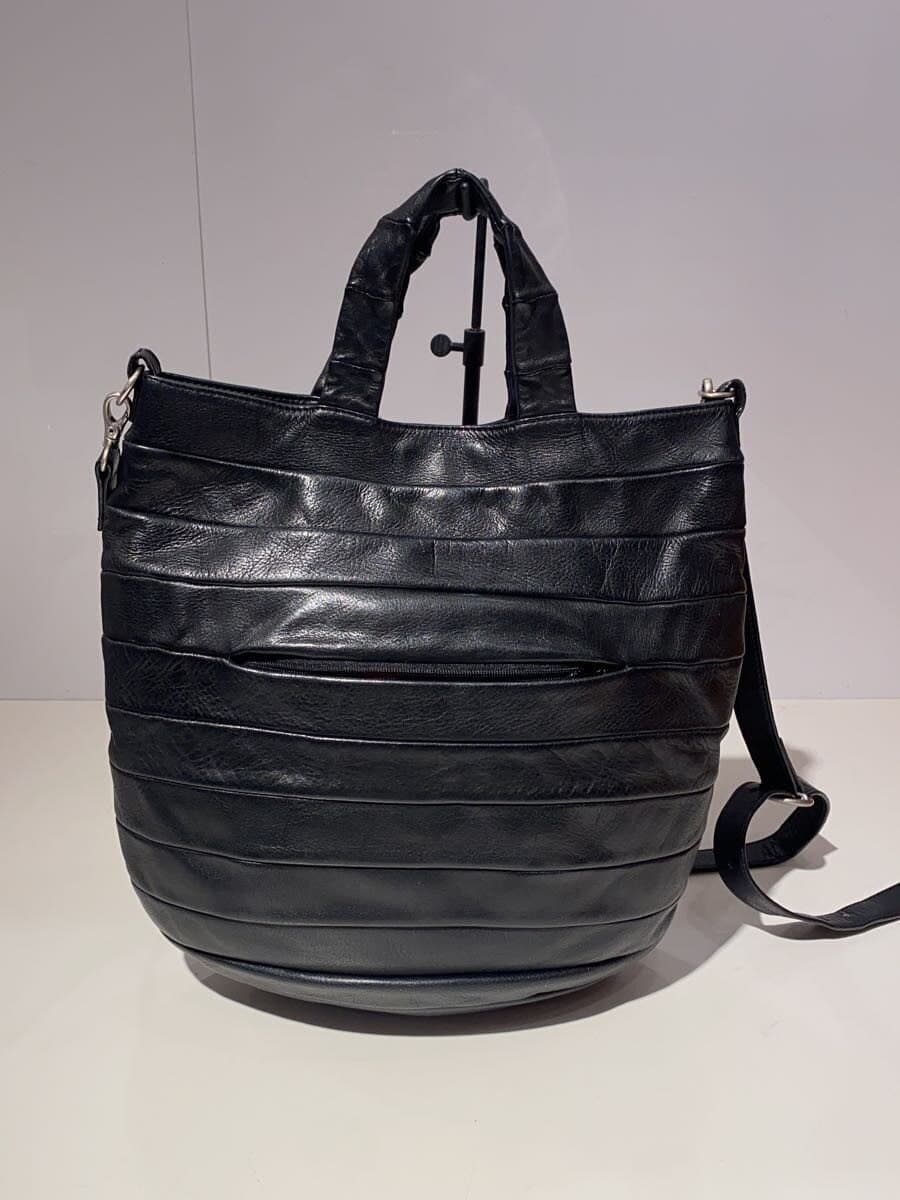 kawa-kawa Yutanpo Shoulder Bag BLK 3