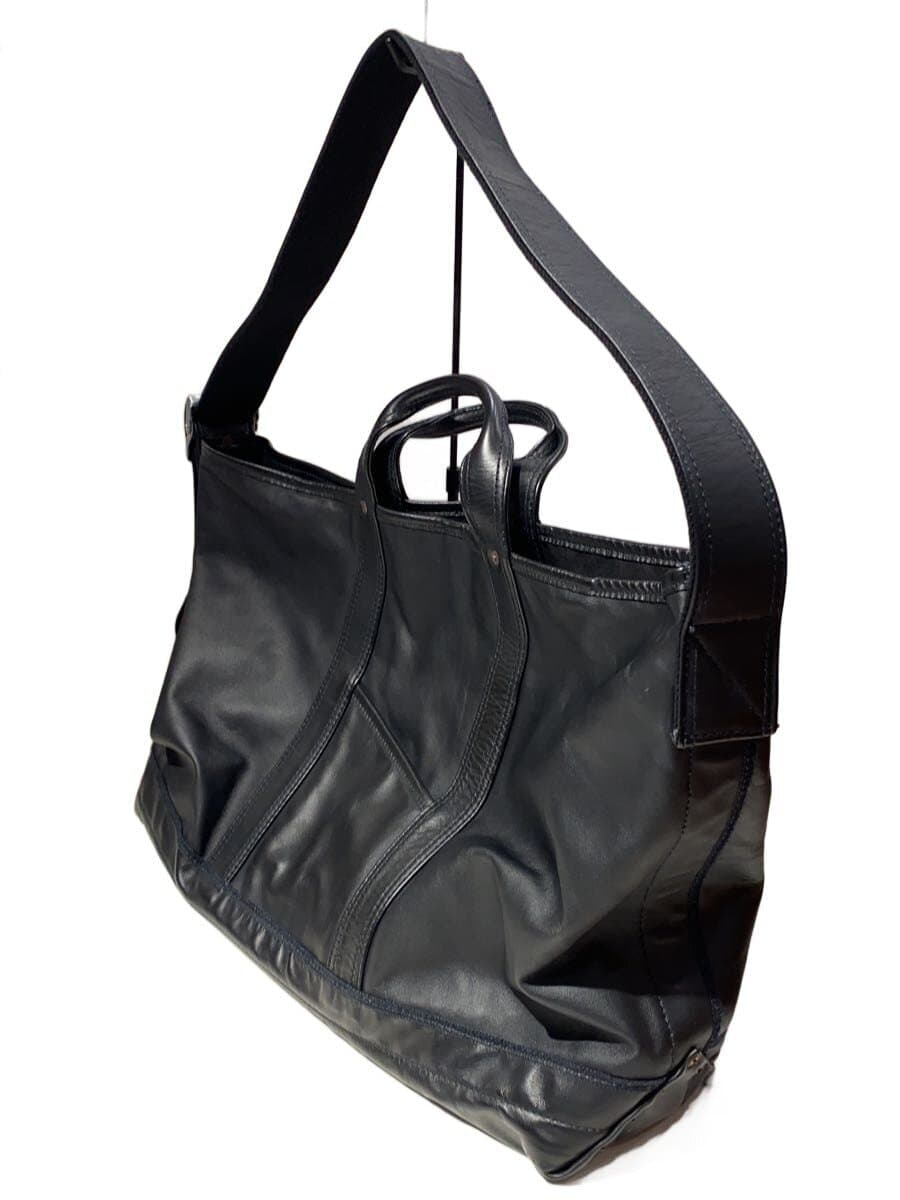 NICENESS Boston Bag Horse Leather BLK NN-3802A15 2