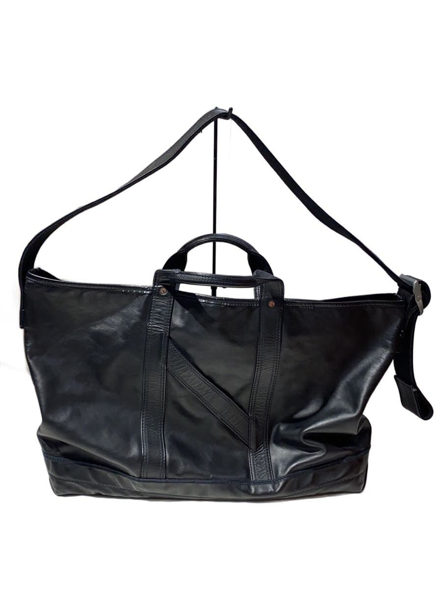 NICENESS Boston Bag Horse Leather BLK NN-3802A15 3