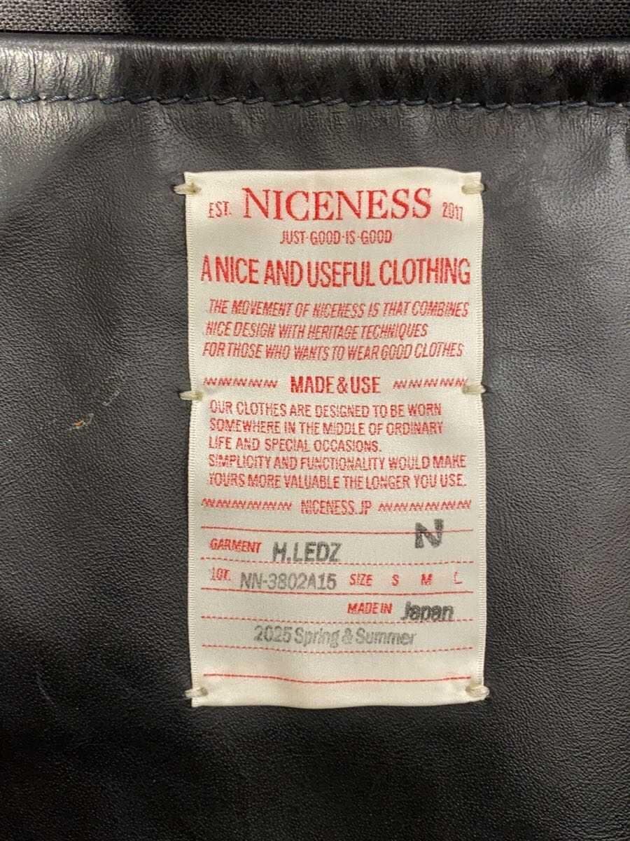 NICENESS Boston Bag Horse Leather BLK NN-3802A15 5