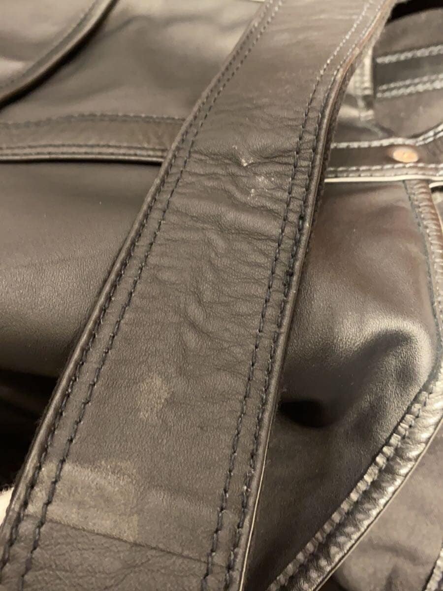 NICENESS Boston Bag Horse Leather BLK NN-3802A15 8