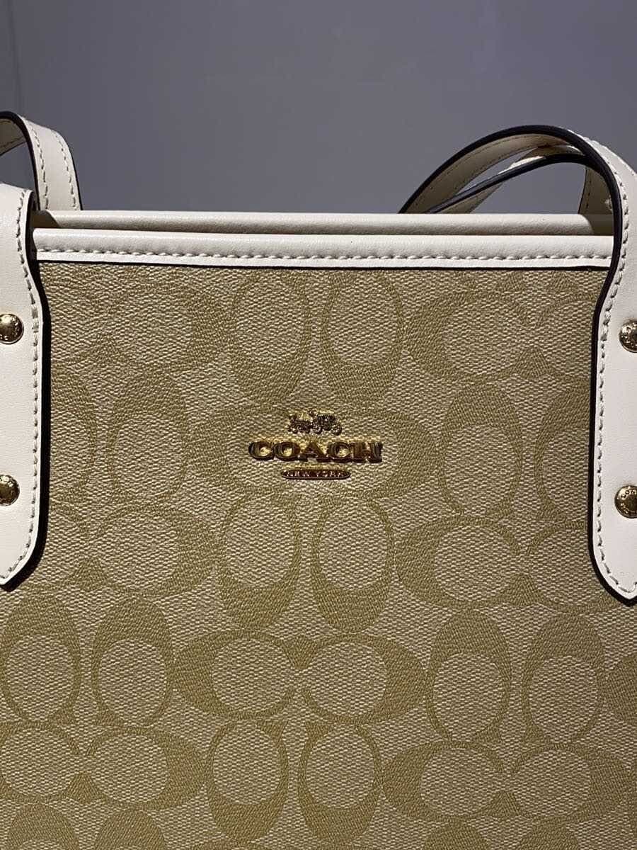 COACH Tote Bag BEG All Over Pattern F58292 5