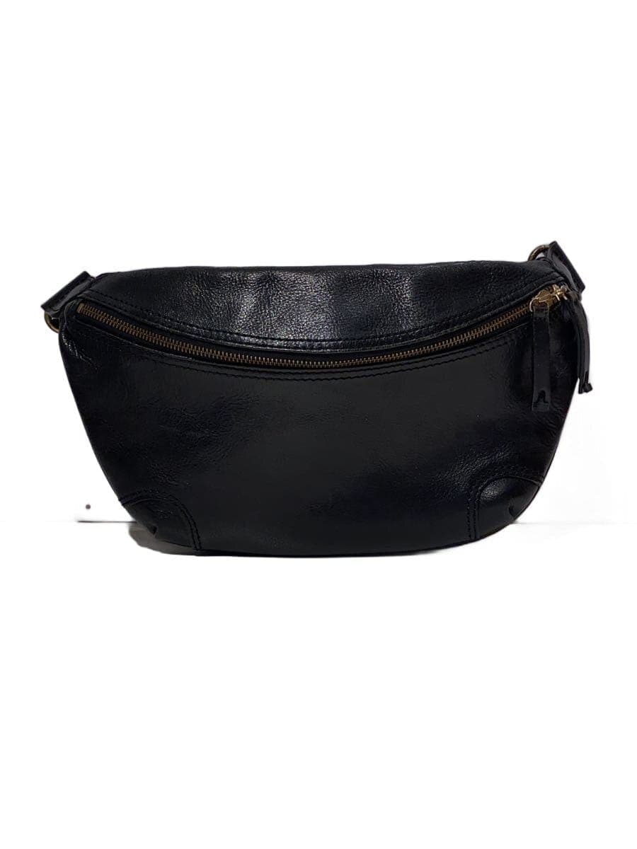Quadro waist bag leather BLK