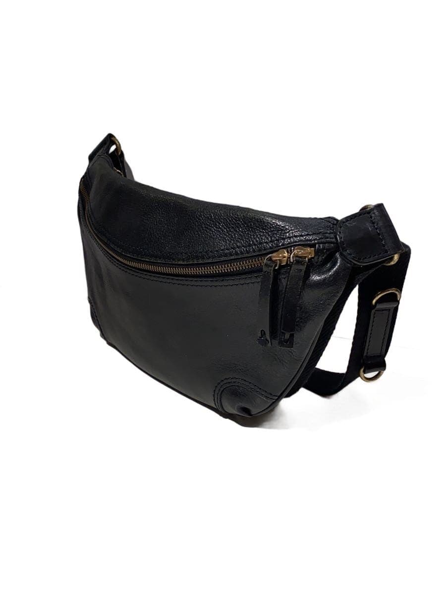 Quadro waist bag leather BLK 2