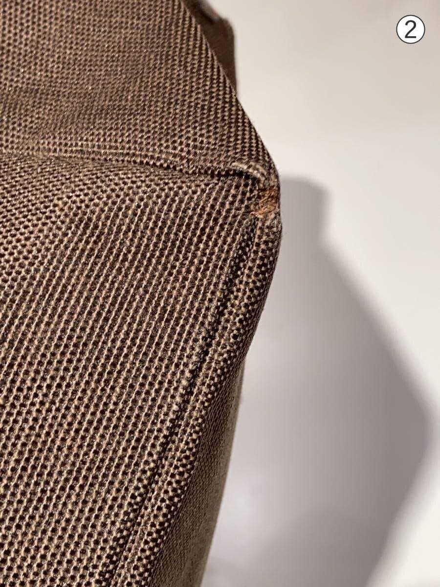 Herve Chapelier Boat Shape Tote Bag Canvas BRW 8