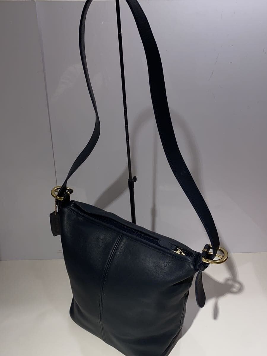 COACH shoulder bag leather NVY 4141 2