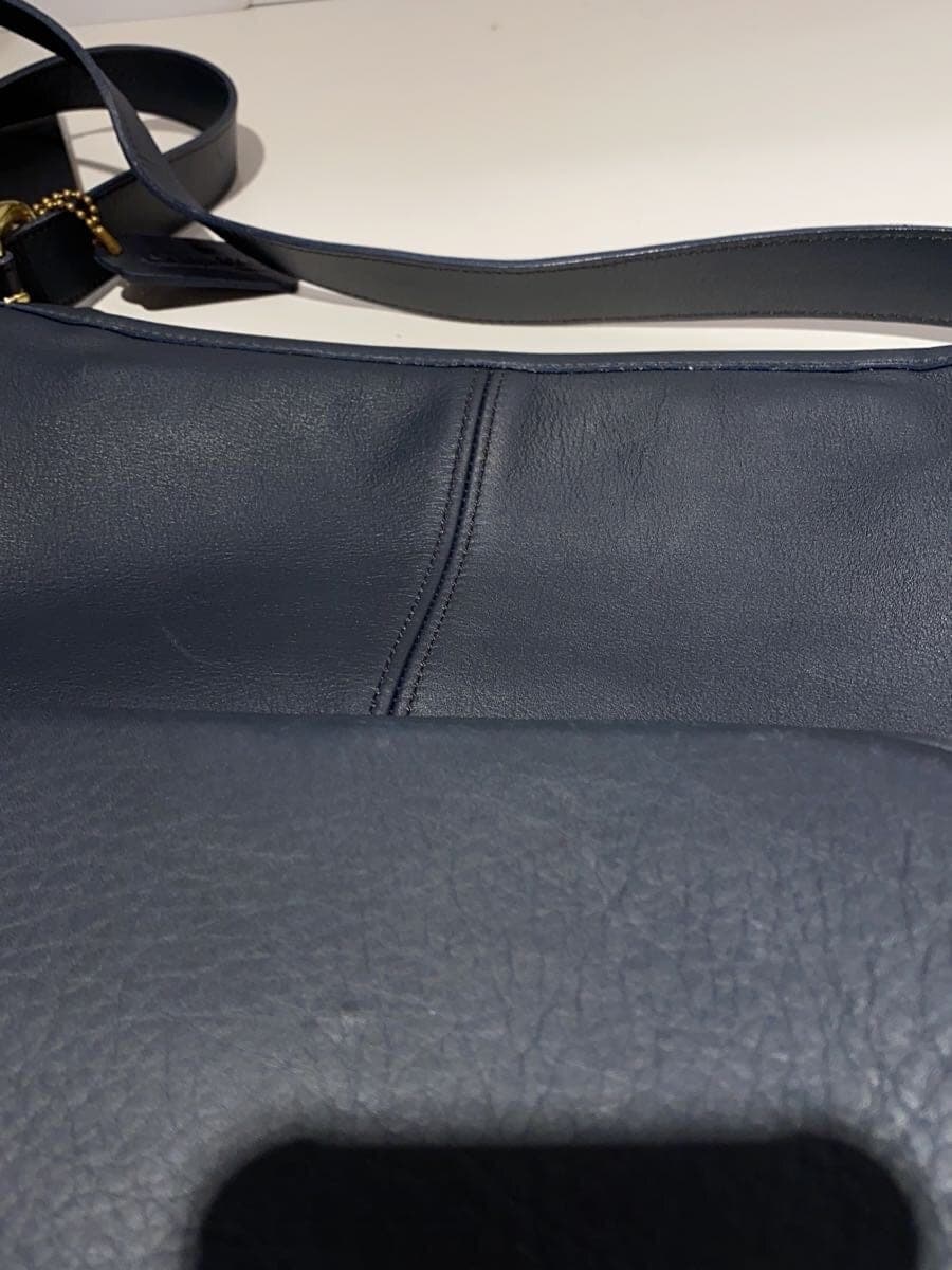 COACH shoulder bag leather NVY 4141 8