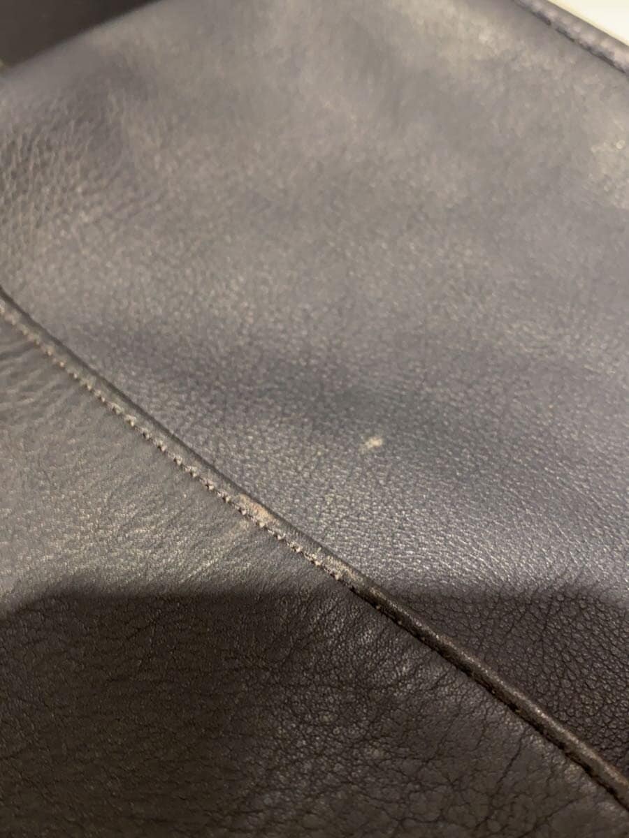 COACH shoulder bag leather NVY 4141 9