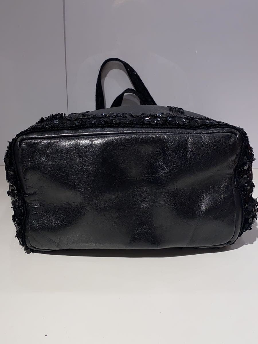 vanessabruno tote bag leather BLK 4