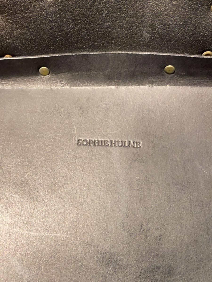 SOPHIE HULME 2way Shoulder Bag Tote Bag -- BLK 5