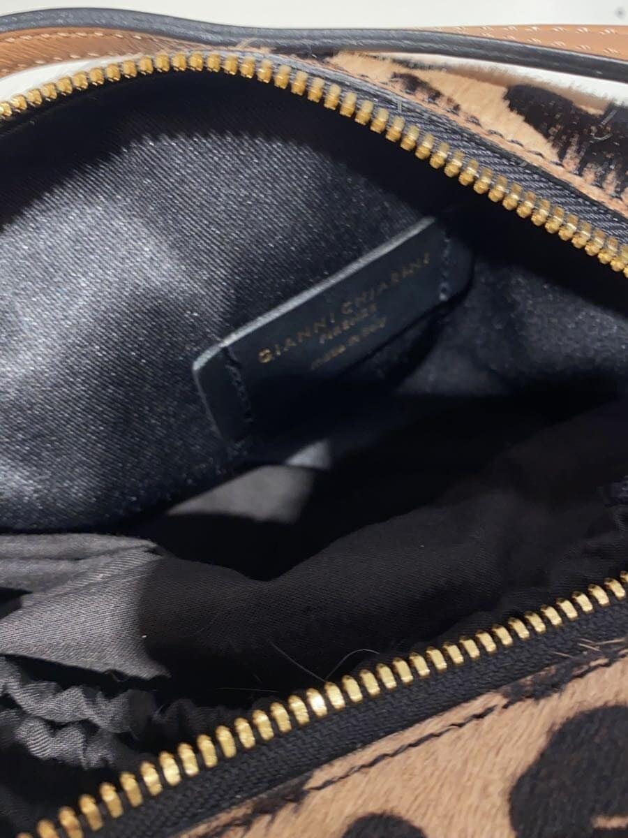 GIANNI CHIARINI Shoulder Bag -- CML Leopard 628 6
