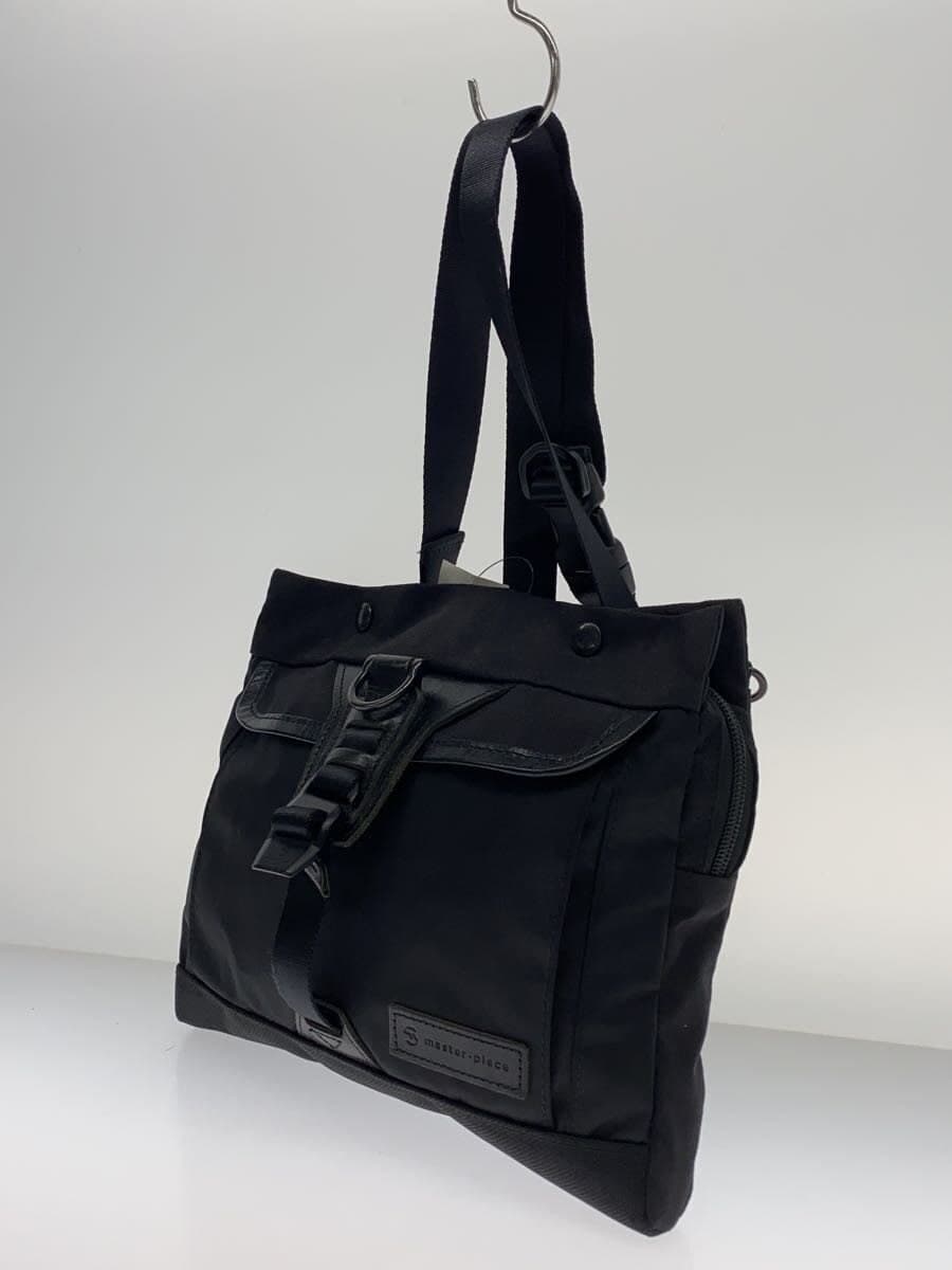 MASTERPIECE Shoulder Bag Polyester Black 01753-v3 2