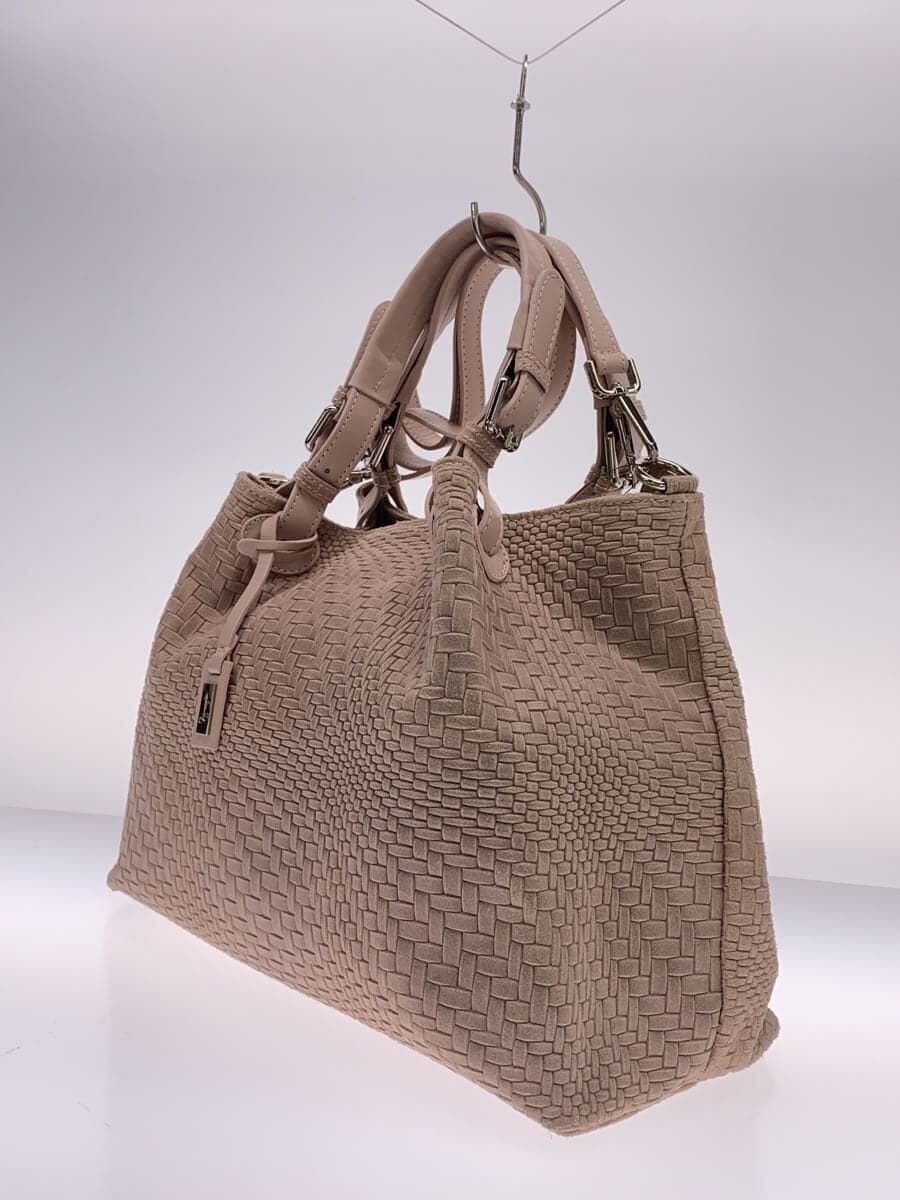 GINZA Kanematsu Shoulder Bag Leather CRM 2