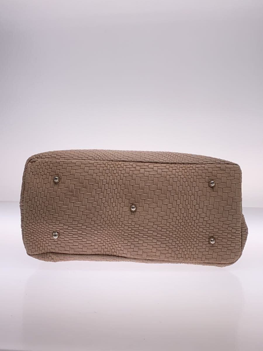 GINZA Kanematsu Shoulder Bag Leather CRM 4