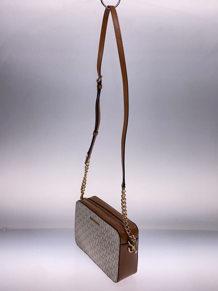 MICHAEL KORS Shoulder Bag PVC WHT Allover Pattern 32F8GF5M2B 2