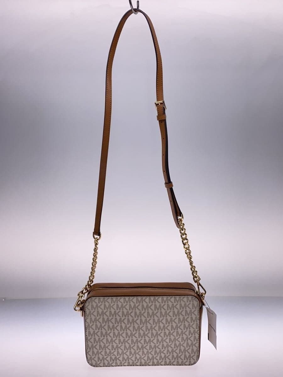 MICHAEL KORS Shoulder Bag PVC WHT Allover Pattern 32F8GF5M2B 3