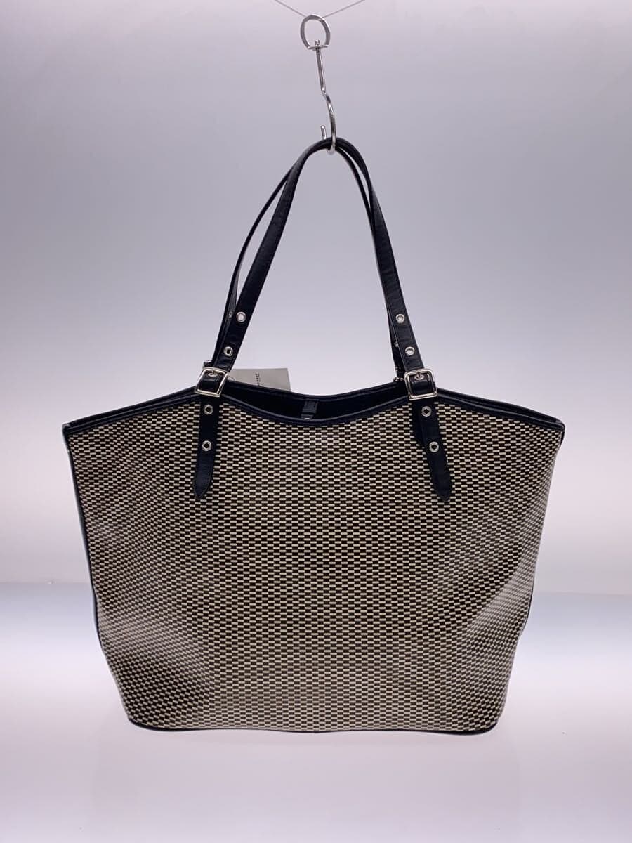 COACH tote bag -- BLK all-over pattern 3