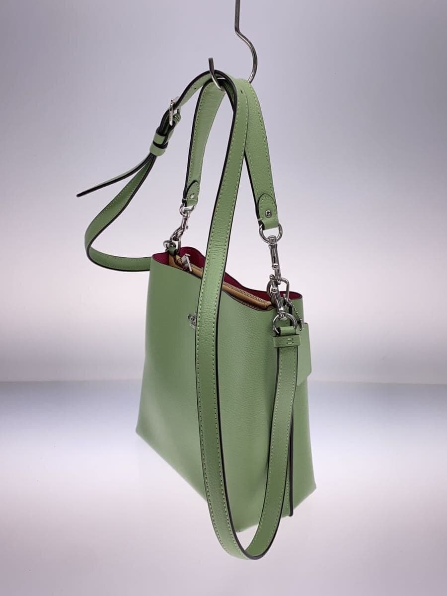 COACH handbag leather GRN A2339-CA177 2