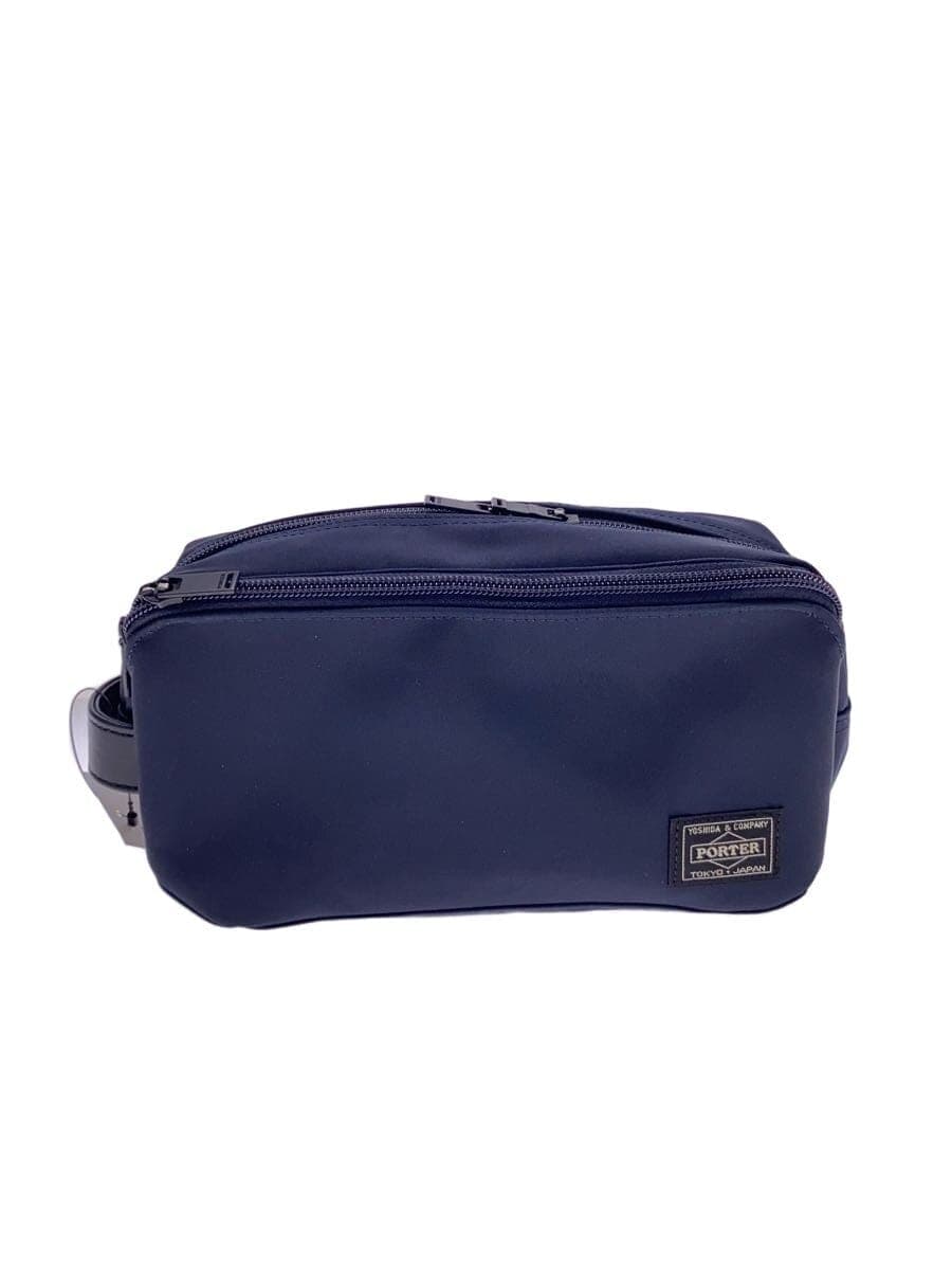 PORTERPOTER TIME POUCH Pouch Nylon NVY Solid Color