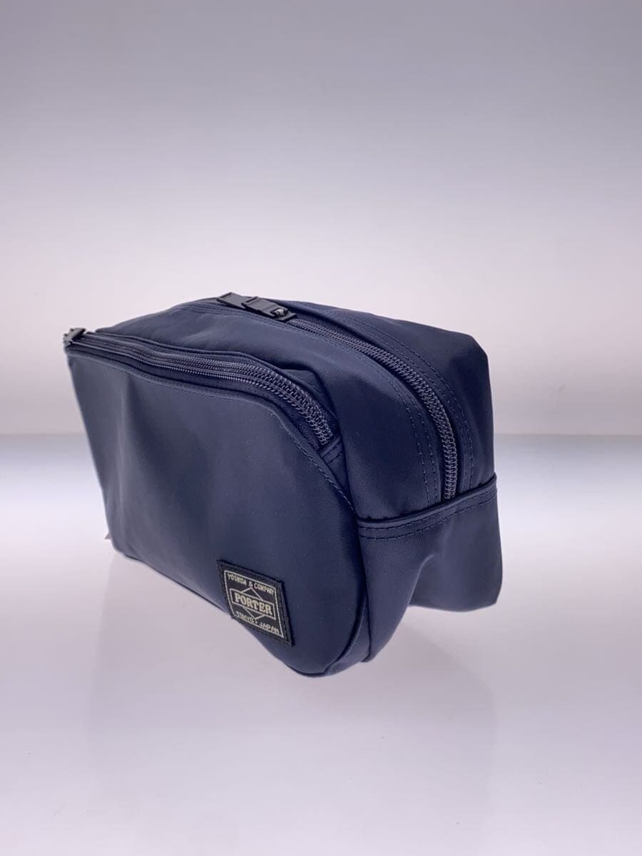 PORTERPOTER TIME POUCH Pouch Nylon NVY Solid Color 2