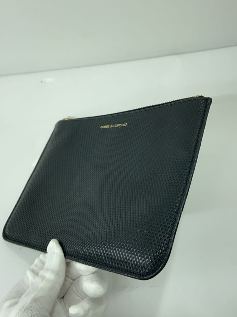 COMME des GARCONS Pouch Leather BLK 2