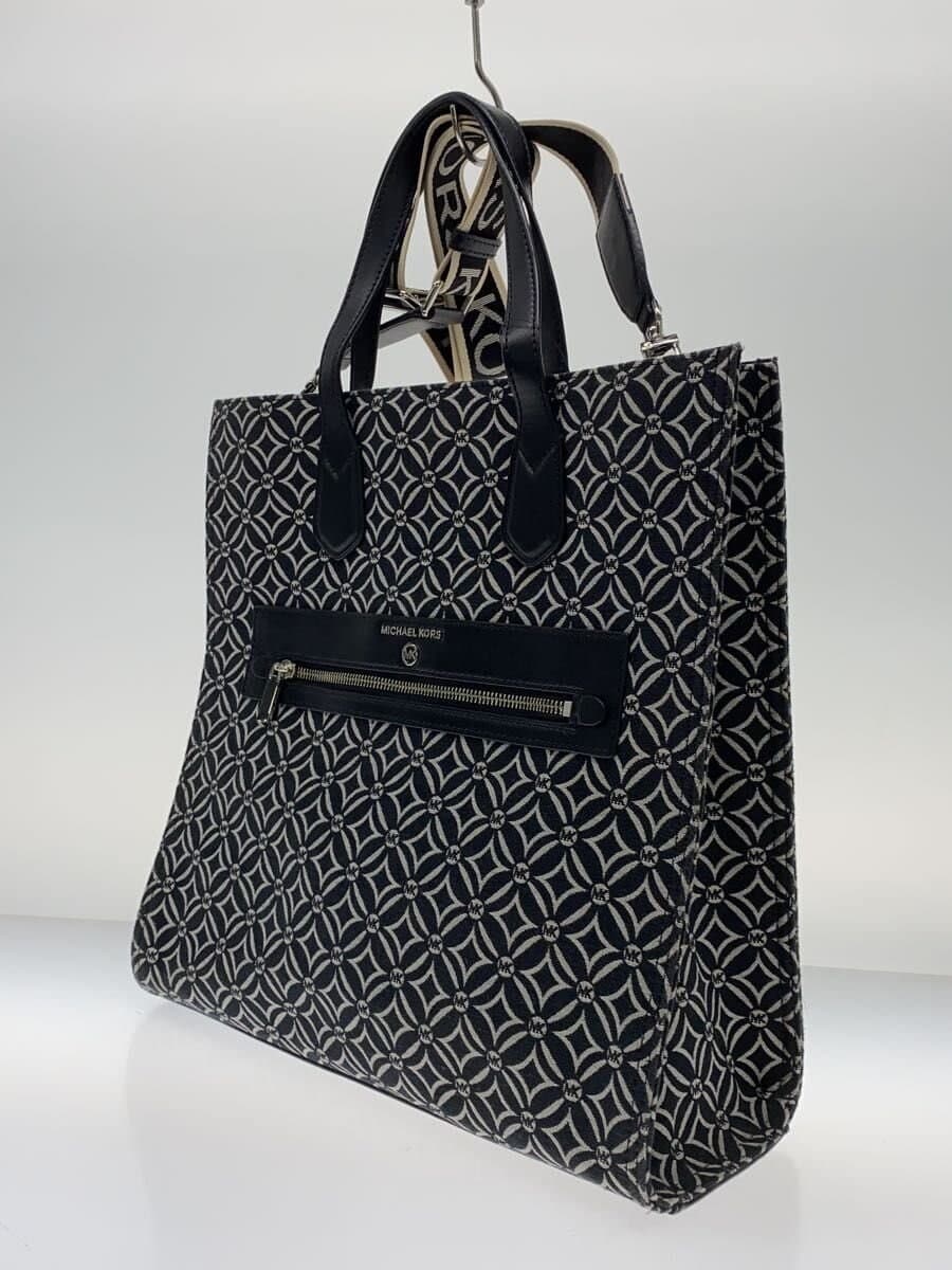 MICHAEL KORS Tote Bag -- BLK All-over Print 30F2G4KT3J 2