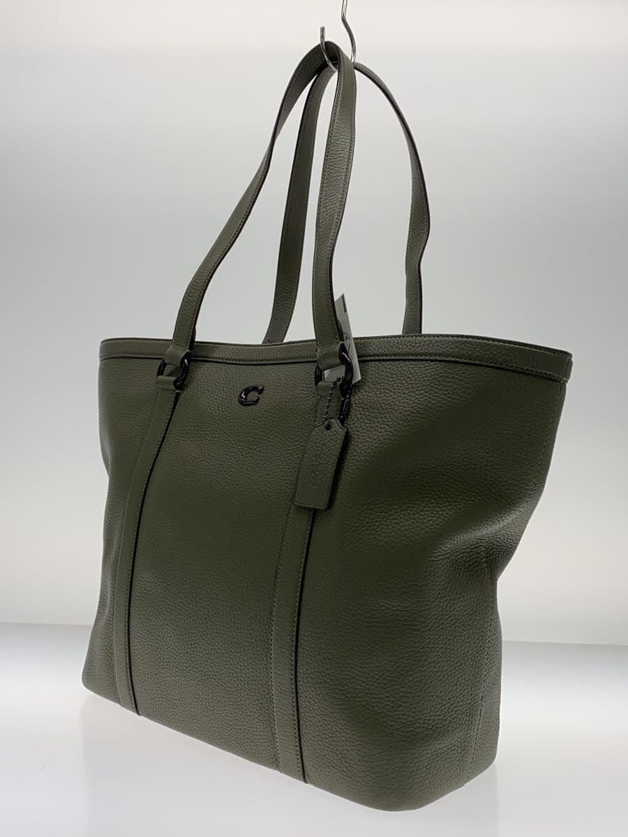 COACH Tote Bag Leather KHK C2447-CU116 2