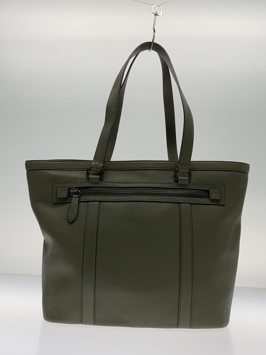 COACH Tote Bag Leather KHK C2447-CU116 3