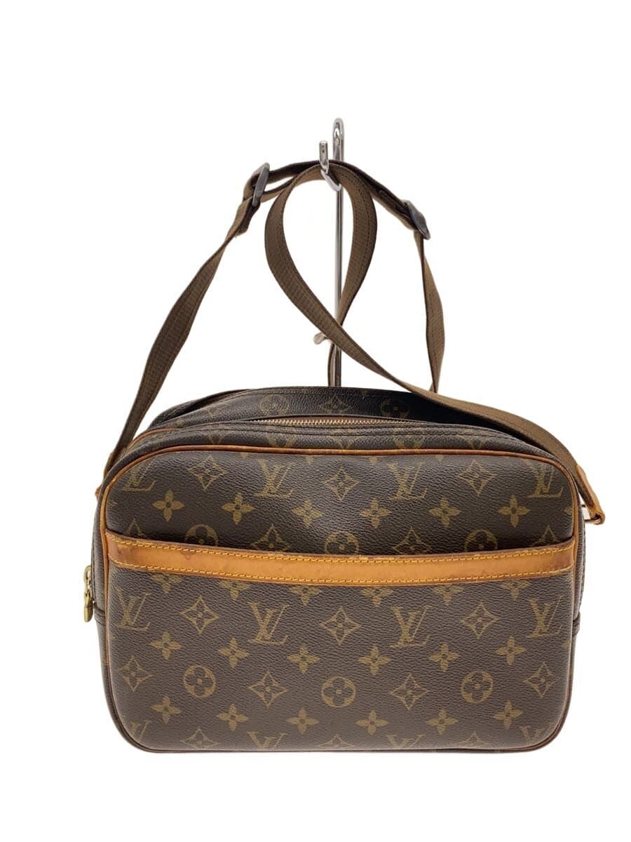 LOUIS VUITTON Reporter PM_Monogram Canvas PVC BRW