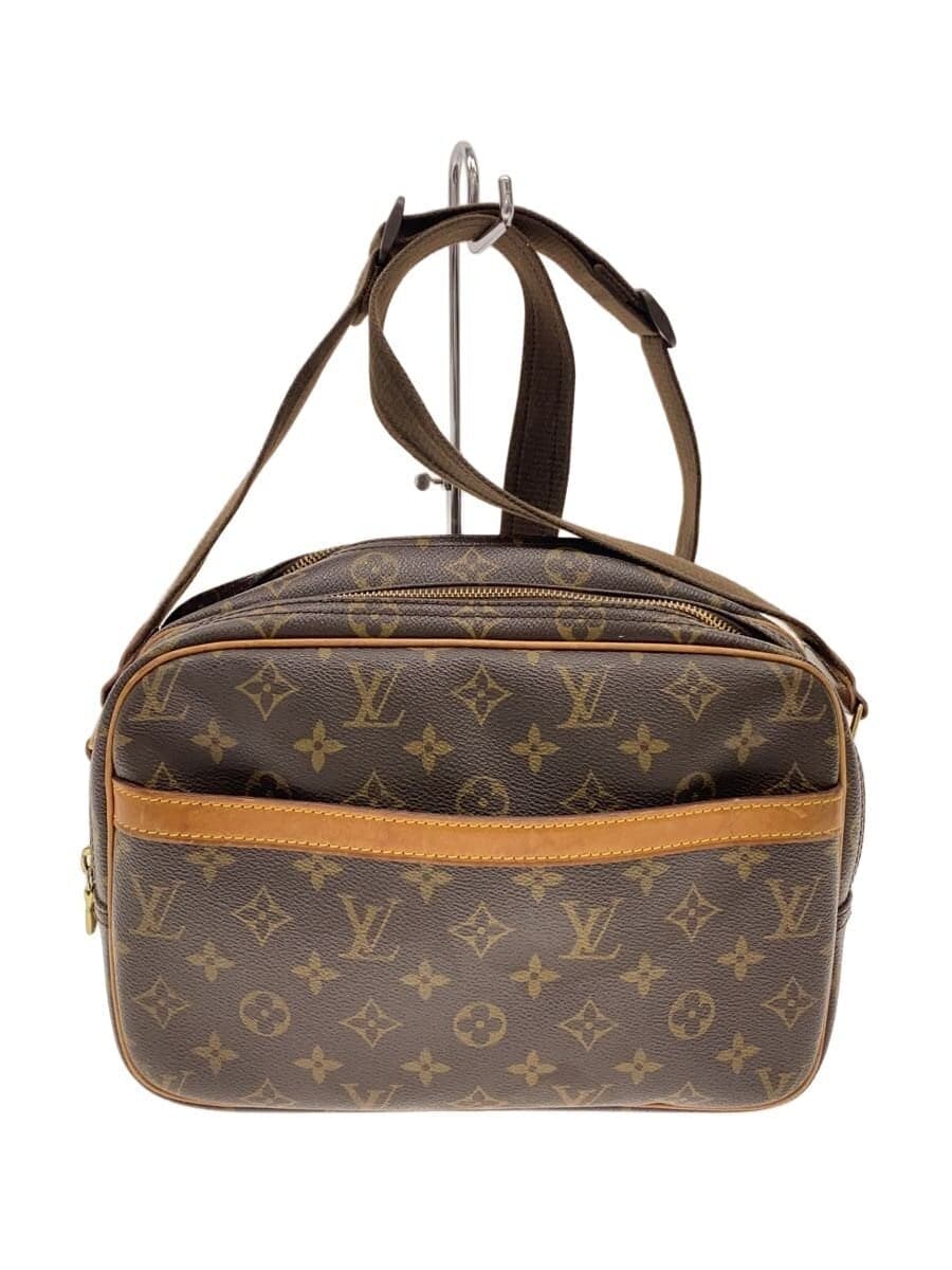 LOUIS VUITTON Reporter PM_Monogram Canvas PVC BRW