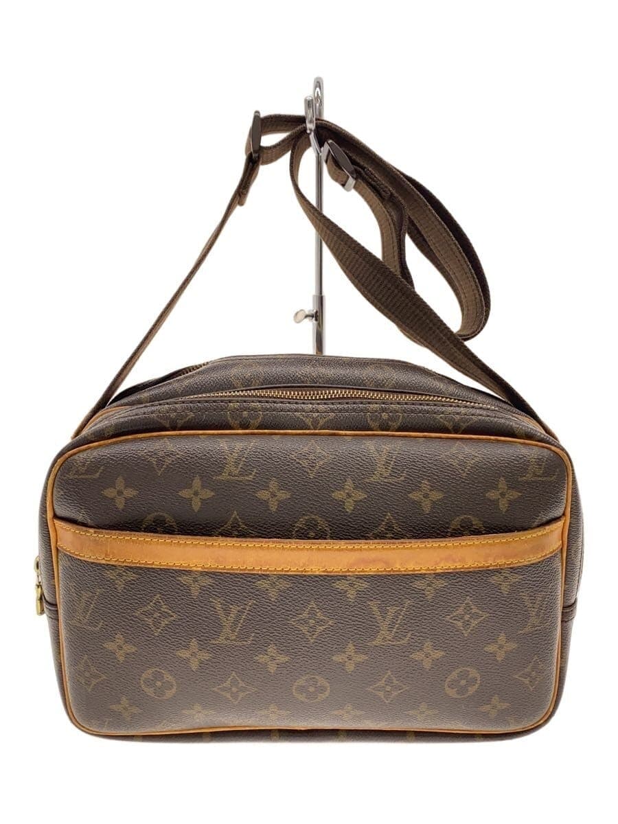 LOUIS VUITTON Reporter PM_Monogram Canvas PVC BRW