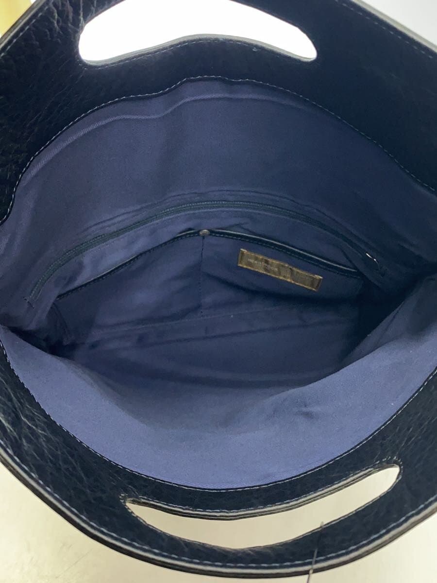 HERGOPOCH2-Way Clutch Bag Shoulder Bag Leather BLK KG-GS 6