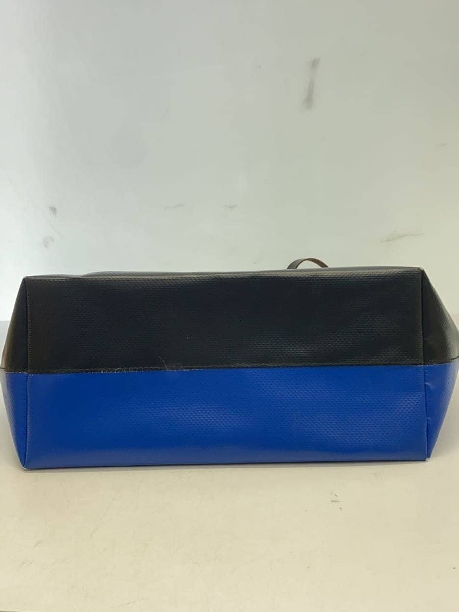 MARNI Tote Bag PVC BLU BLK by Color SHMQ0000A3 P2382 4