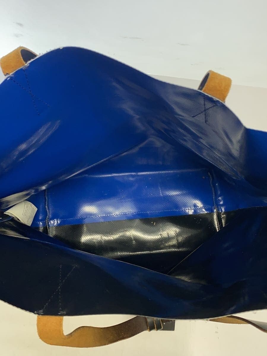 MARNI Tote Bag PVC BLU BLK by Color SHMQ0000A3 P2382 6