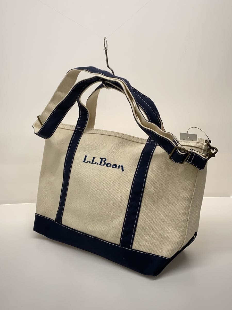 L.L.Bean Tote Bag Canvas BEG 282343 2