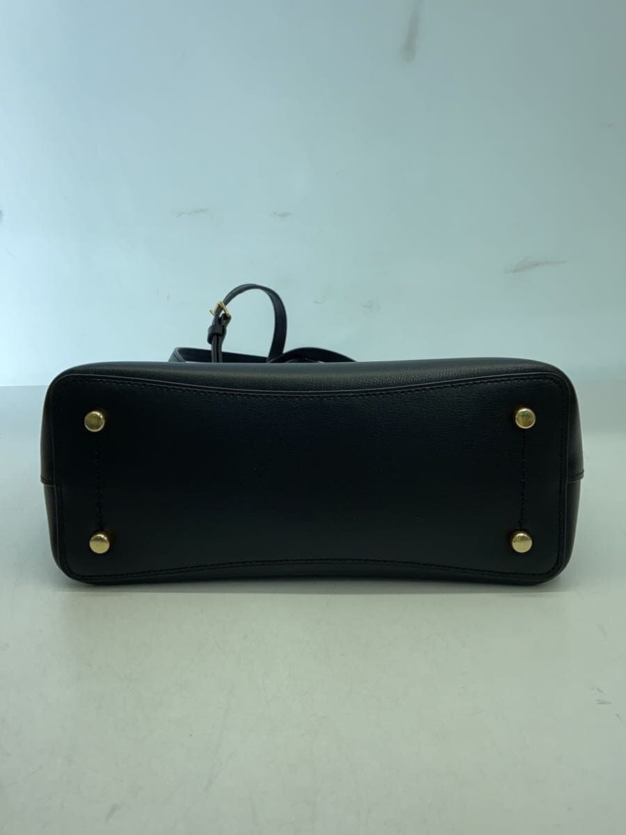 COACH Mini Abbey New Carryall Shoulder Bag Leather BLK F73277 4