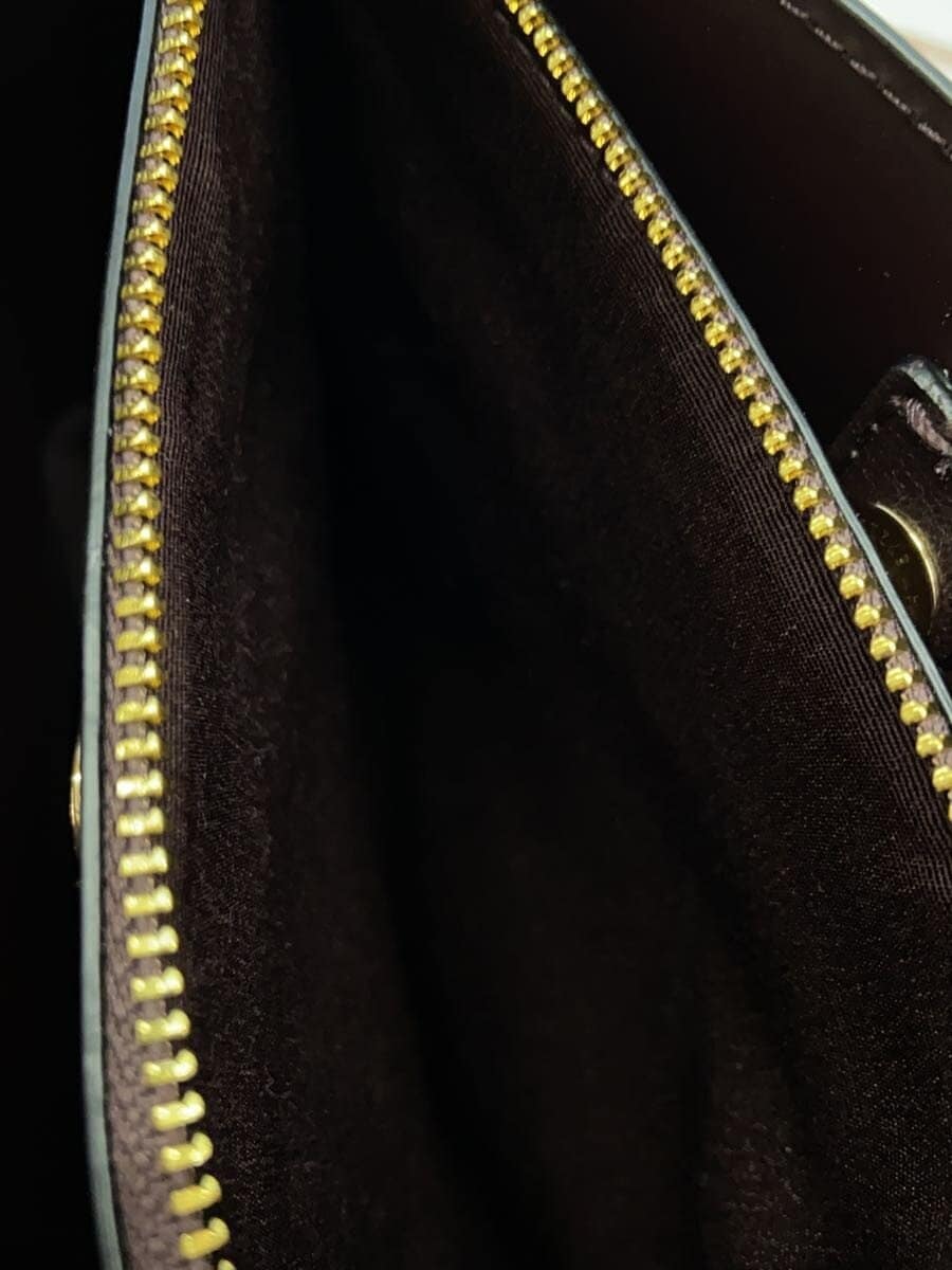 COACH Mini Abbey New Carryall Shoulder Bag Leather BLK F73277 7