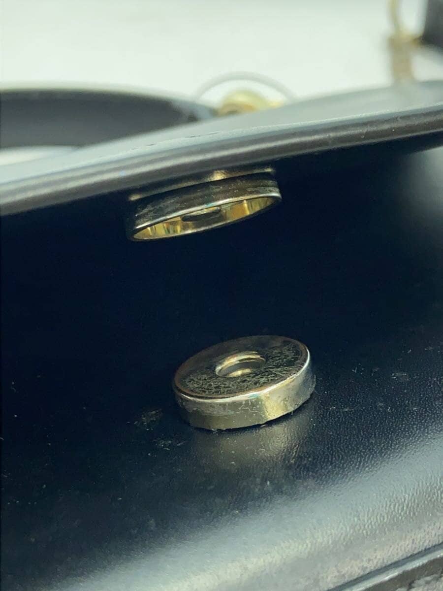 ARMANI EXCHANGE Shoulder Bag Leather BLK 7