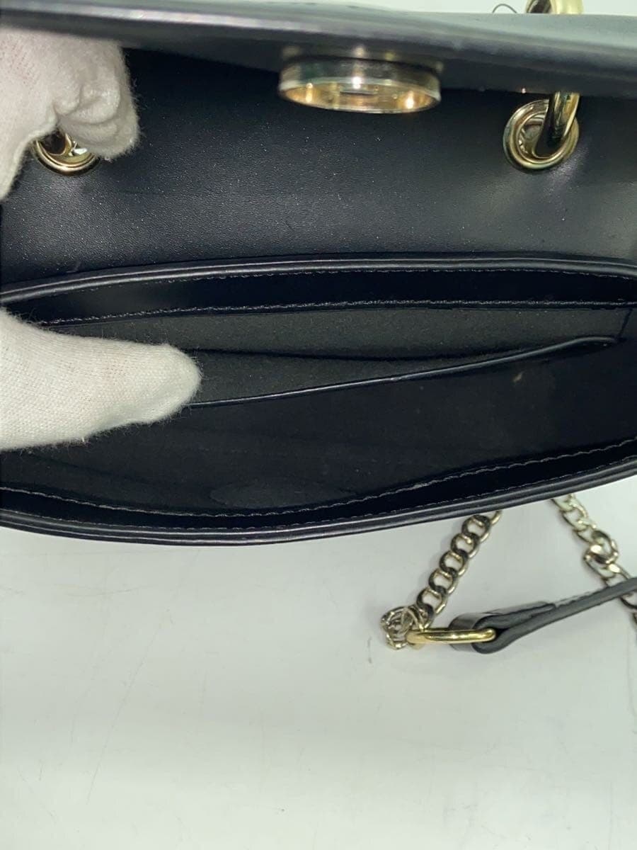 ARMANI EXCHANGE Shoulder Bag Leather BLK 8