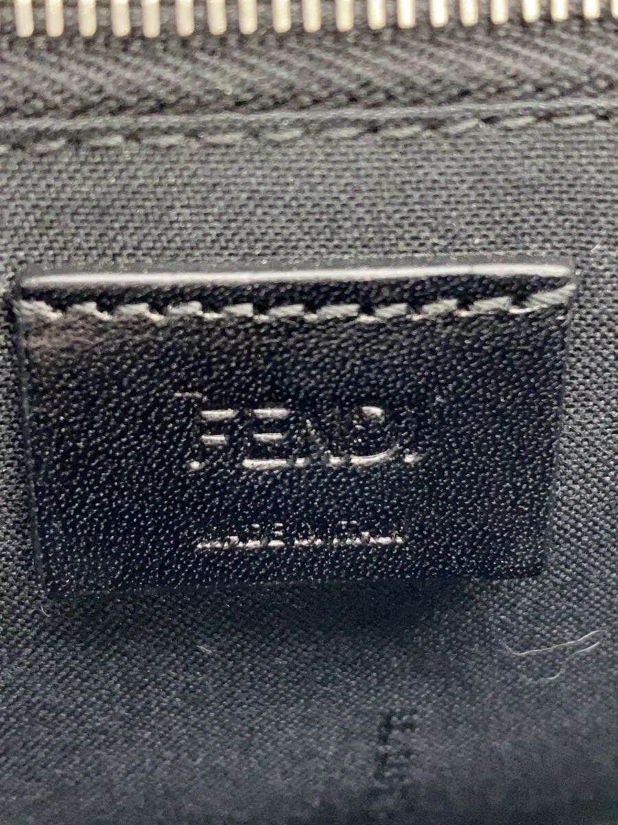 FENDI Pekan Baguette Slim Shoulder Bag BLK 7M0295 5