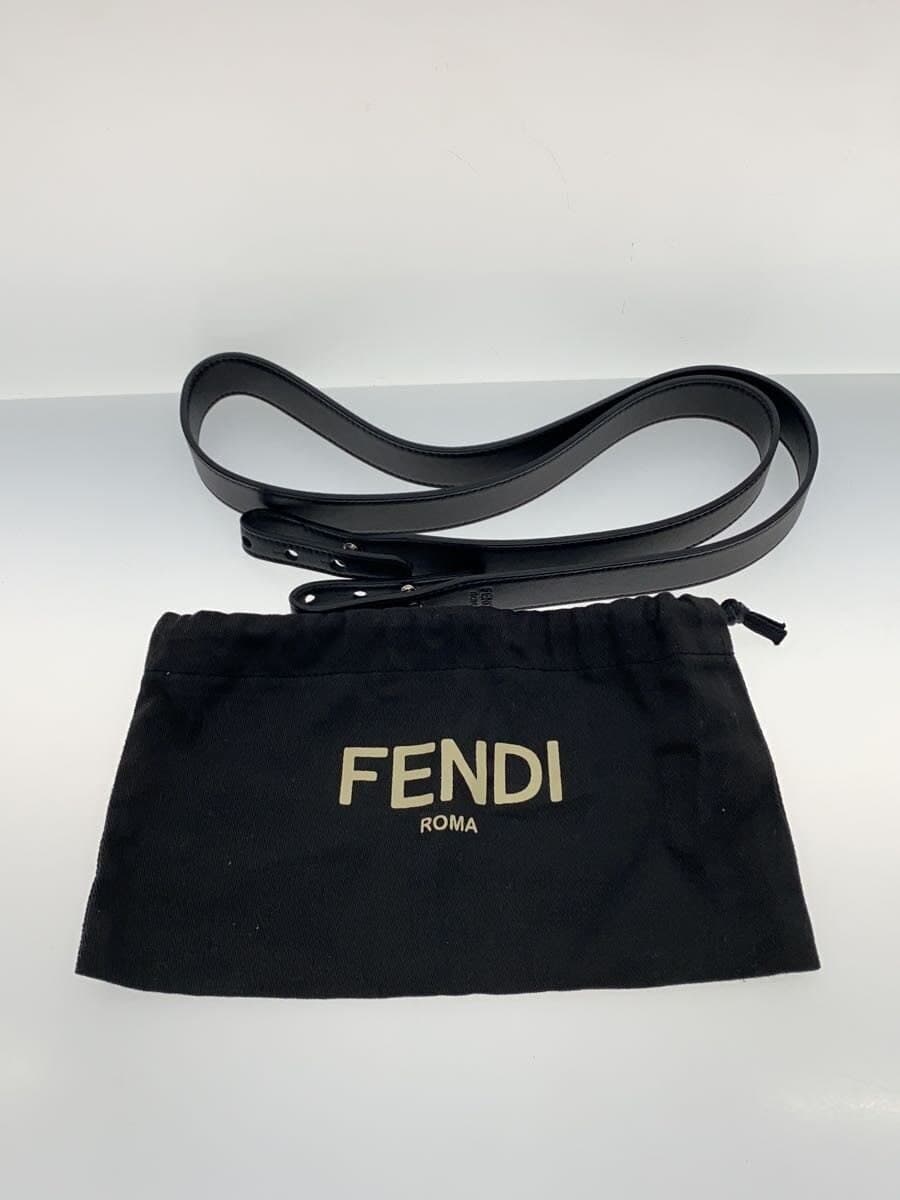 FENDI Pekan Baguette Slim Shoulder Bag BLK 7M0295 8