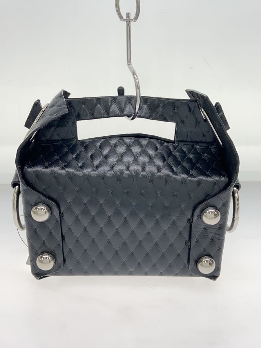 MASU25SS LEATHER CAKE MINI BAG BLK M25F9OJ008 3