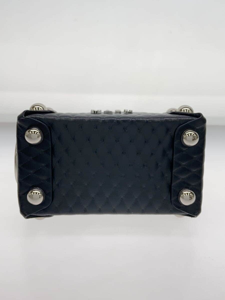 MASU25SS LEATHER CAKE MINI BAG BLK M25F9OJ008 4