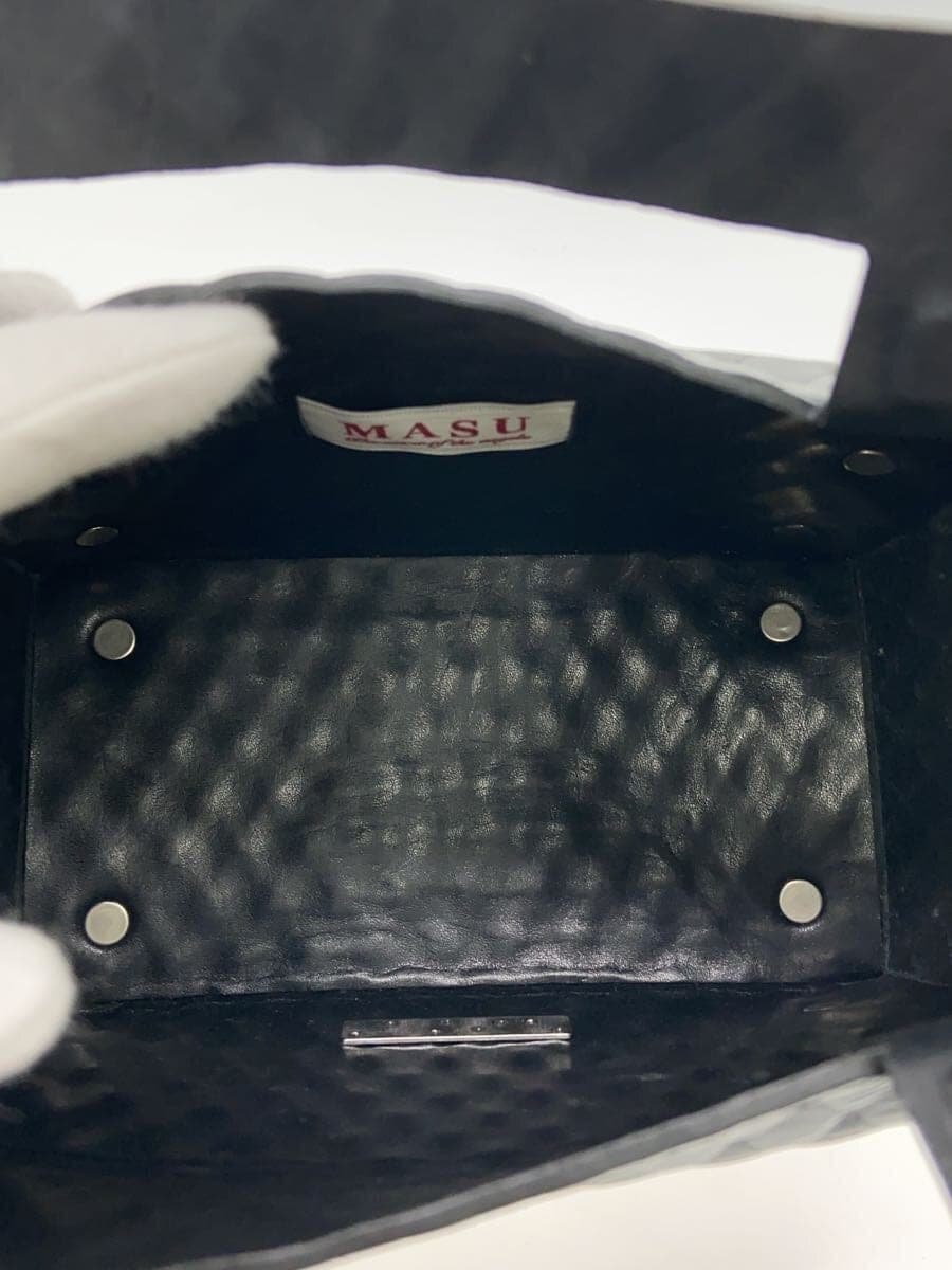 MASU25SS LEATHER CAKE MINI BAG BLK M25F9OJ008 6